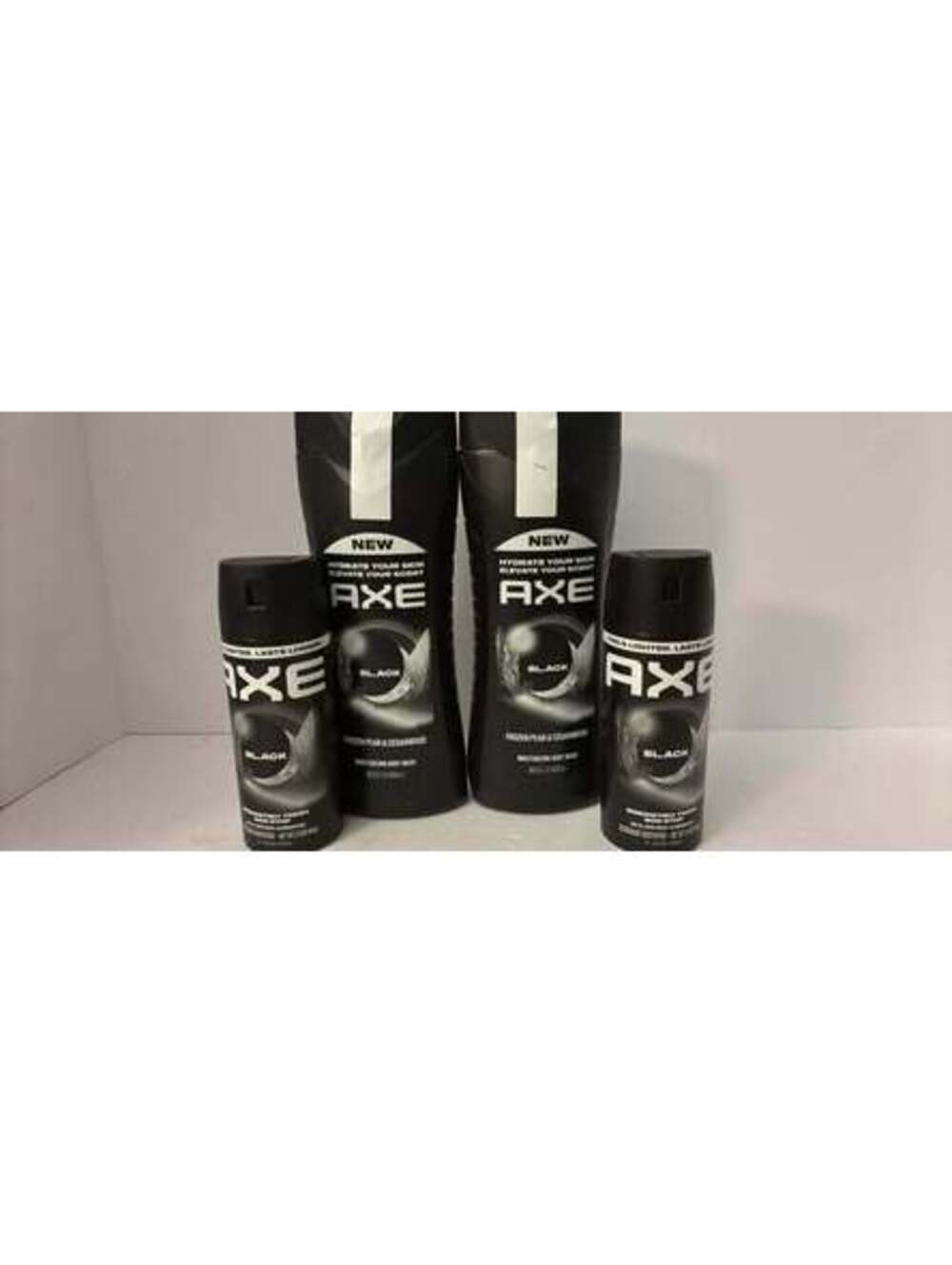 Axe Black Body Wash and Body Spray Bundle